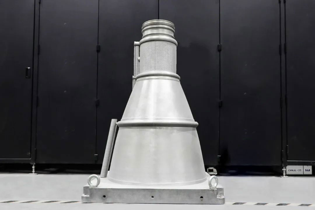 Technology empowers new quality | Sino-Swiss Technology's metal 3D printed rocket engine tail nozzle empowers aerospace new quality productivity